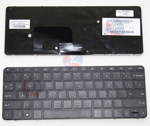 HP Mini 1103 110-3500 110-3510NR 110-3530NR Laptop Keyboard 653855-001