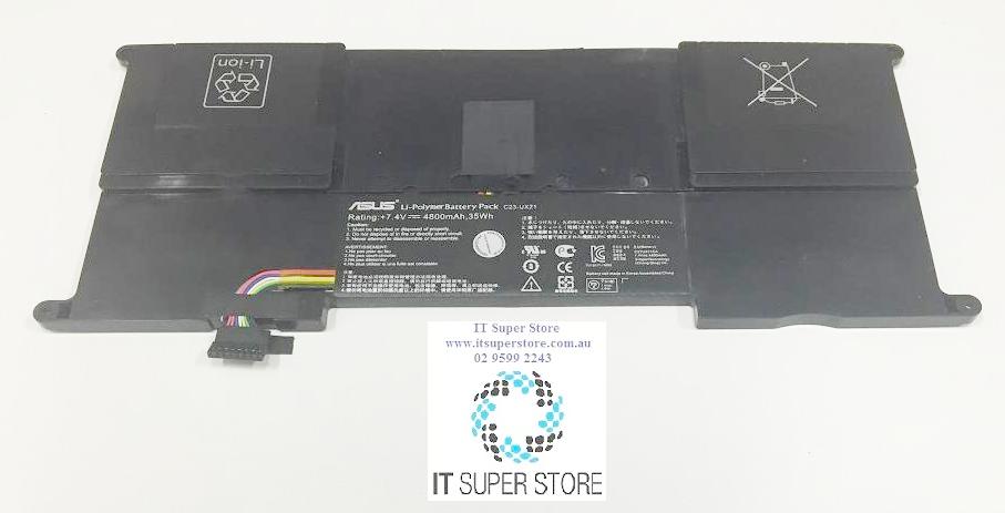 Asus Zenbook UX21E UX21 Replacement Laptop Battery C23-UX21