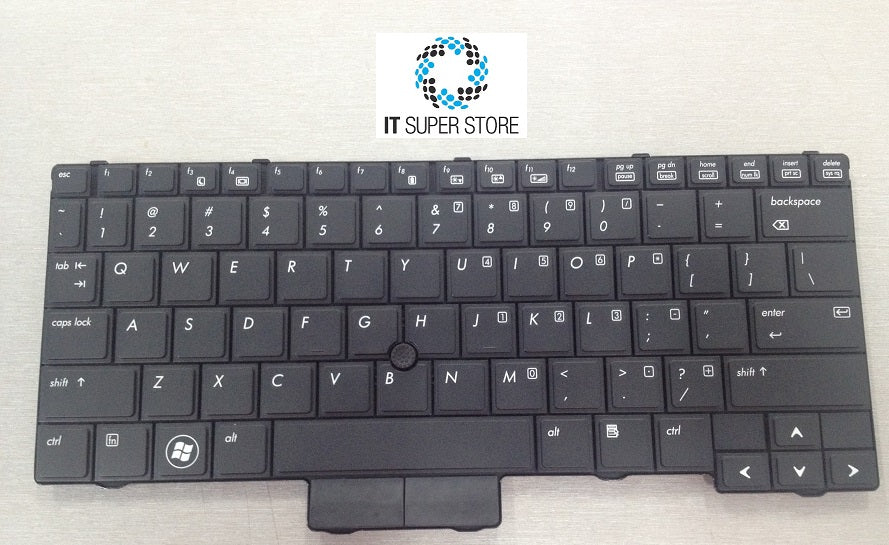 HP Elitebook 2540P Series Keyboard with Point Stick Black 598790-001