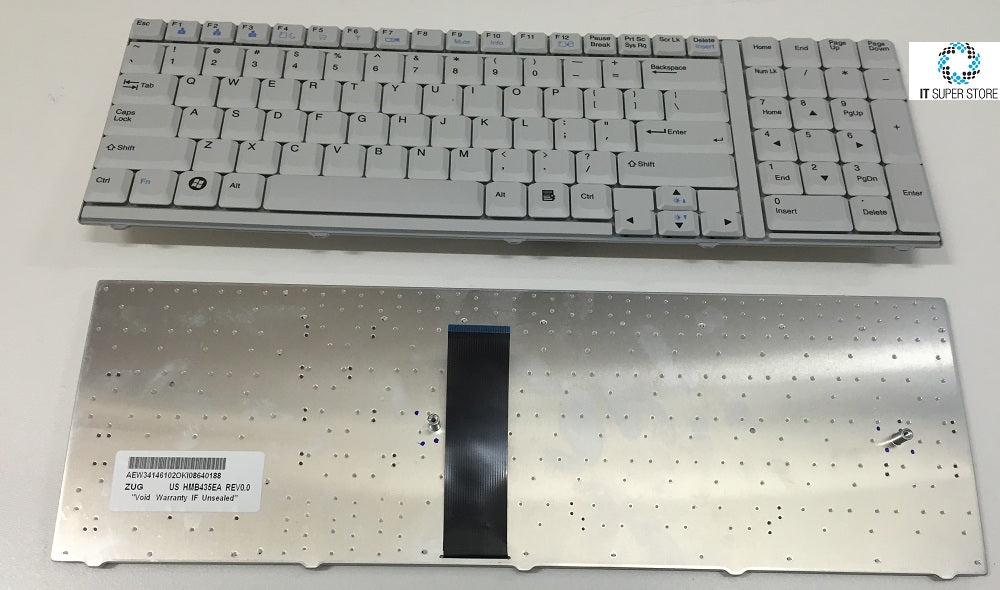 LG S900 Series Laptop Keyboard Light Grey HMB435EA