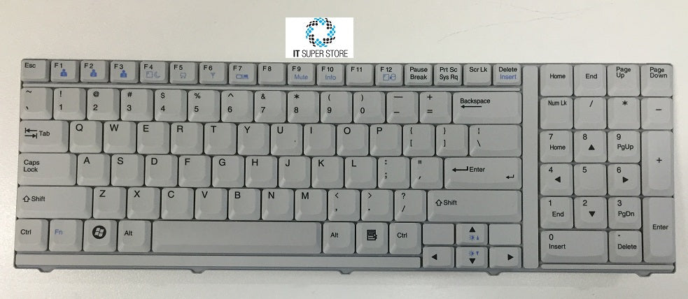 LG S900 Series Laptop Keyboard Light Grey HMB435EA