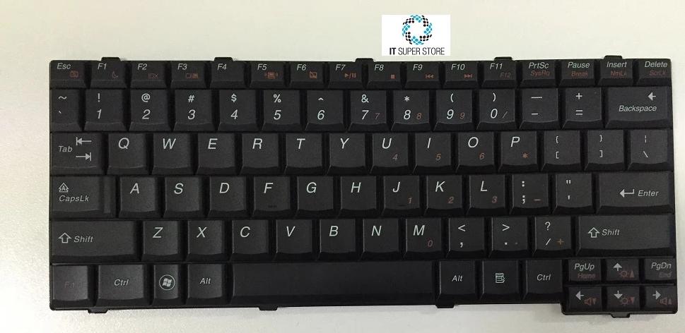 Lenovo IdeaPad S12 Laptop Keyboard Black 25-008528