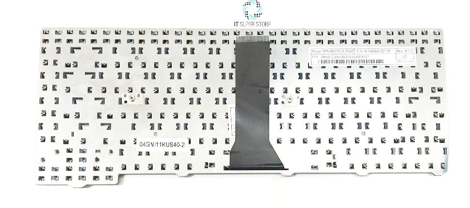 Asus F2 F3 F3Jc F3Jm F3Jp F5 F9 Series Laptop Keyboard Original 24Pin 04GNI11KUS40-2080 - Lot of 11 Keyboards