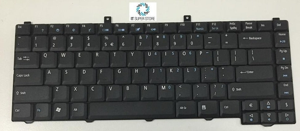 Acer Aspire 5570 5000 3660 3680 Series Laptop Keyboard Black AEZL7TNR011