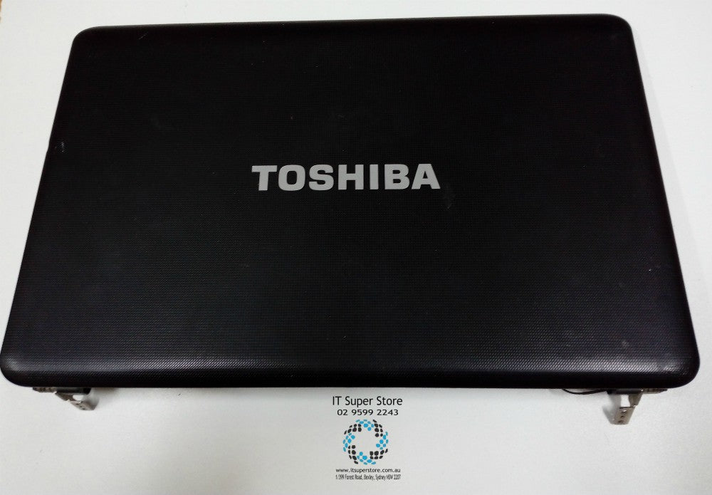 Toshiba Satellite Pro Series C650-PSC13A-01301J Laptop LCD Display with Hinges and Cover A000080300