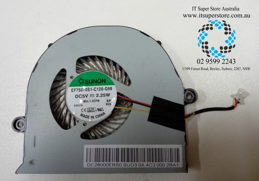 Acer Aspire E5-521-47TB Series Laptop CPU Cooling Fan EF75070S1