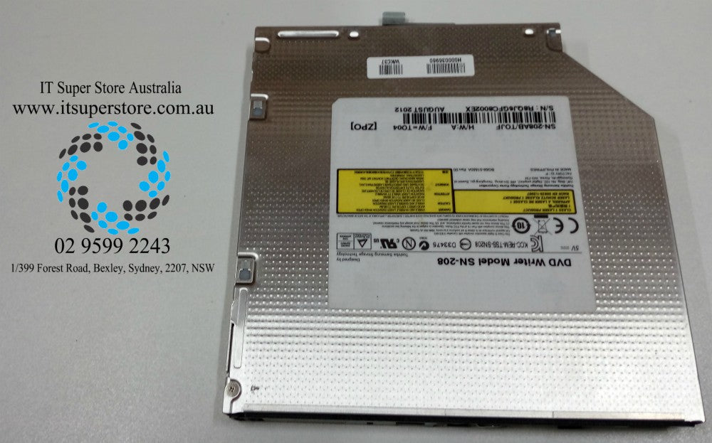 Toshiba Satellite C850 Series Laptop DVD-RW Optical Drive H000036960