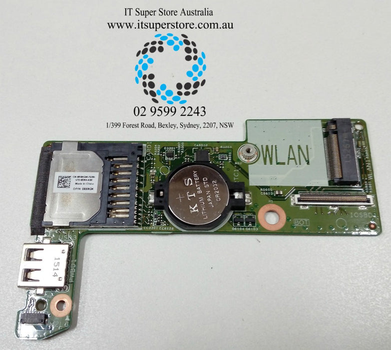 Dell Inspiron 11 P20T 3000 Series Laptop USB and Card Reader Board 0R6NGM