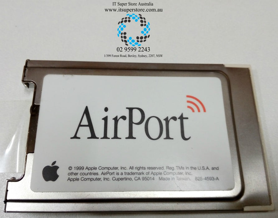 Apple Airport Wireless Laptop PC Card 825-4593-A