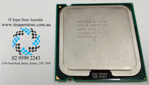 Intel Core 2 Duo E7300 Processor 2.66GHz 3MB Cache Socket 775 SLAPB