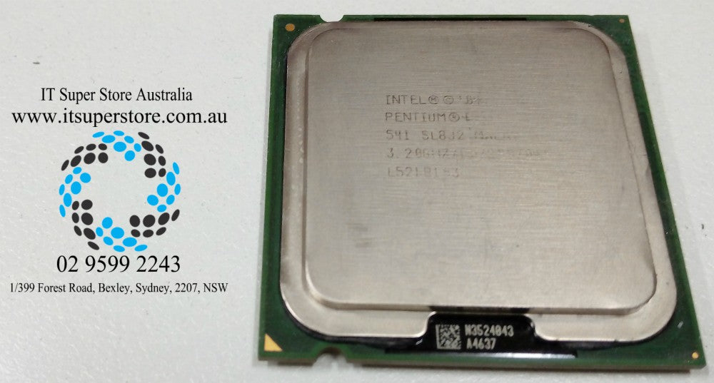 Intel Pentium 4 541 Processor 3.20GHz 1MB Cache Socket 775 SL8J2
