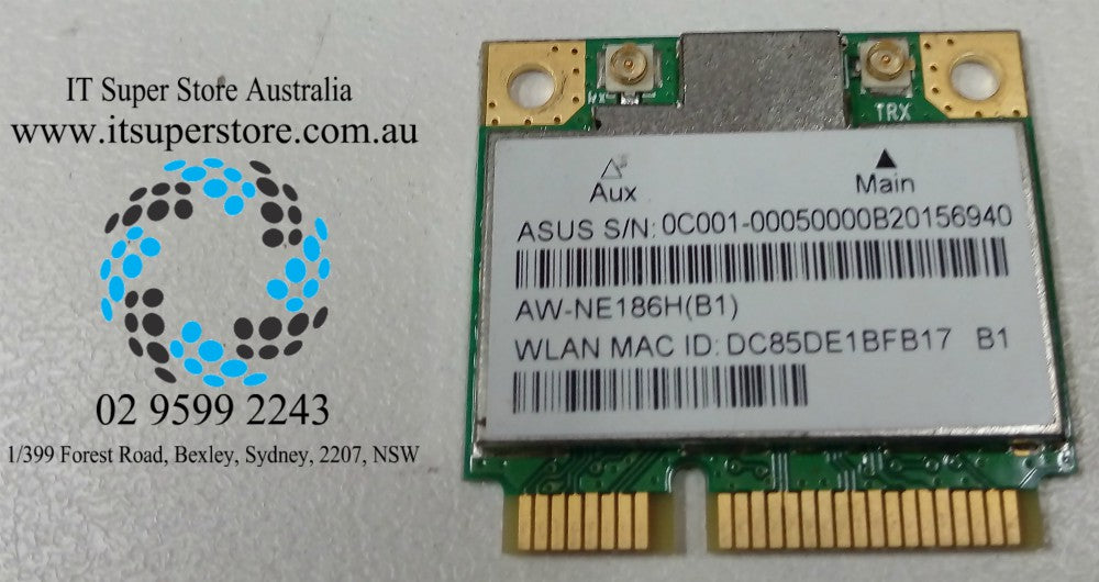 Asus Wireless LAN Board Mini-PCie AW-NE186H