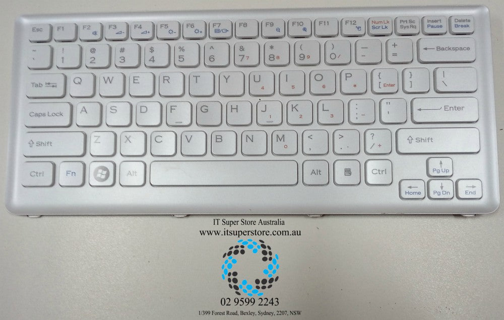 Sony Vaio VGN-CS VGN-CS16G Series Keyboard White 148701322