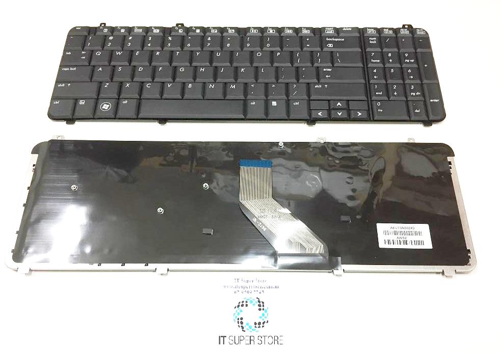 HP Pavilion DV6-2000 Series Laptop Keyboard Black Matte