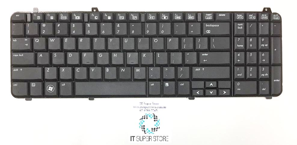 HP Pavilion DV6-2000 Series Laptop Keyboard Black Matte