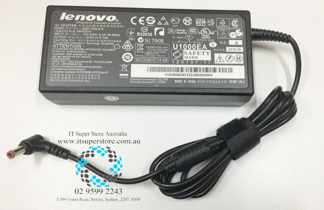 Lenovo Ideapad Y580 120W Charger Original