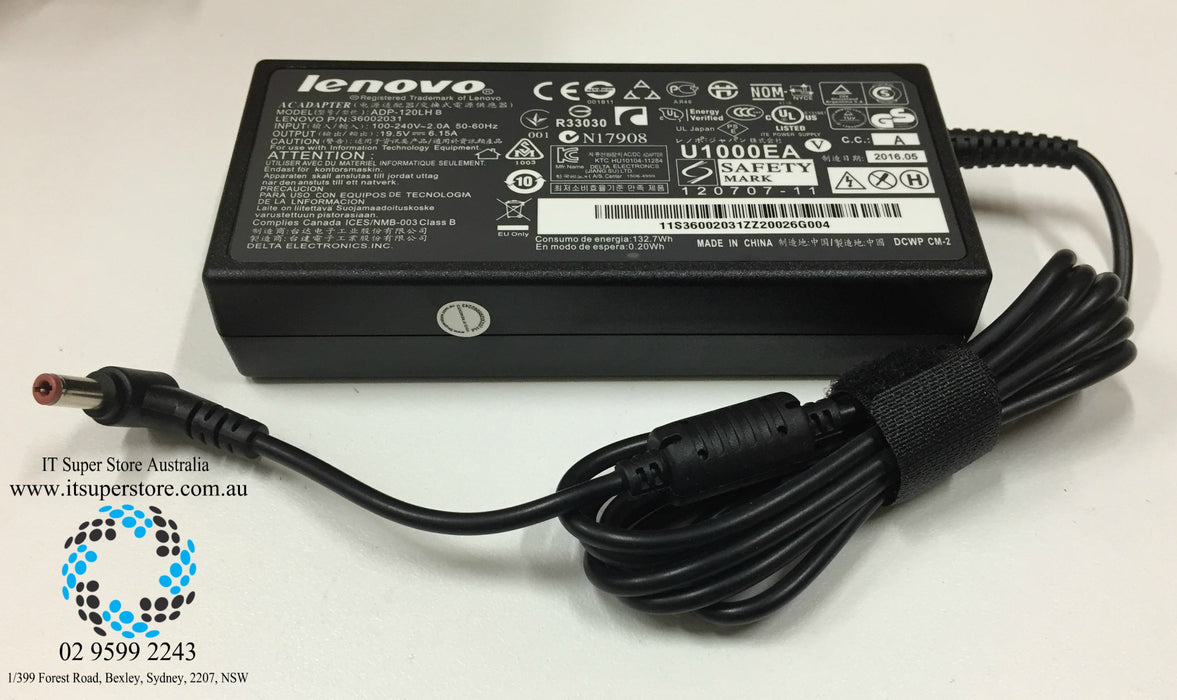 Lenovo Ideapad G480 120W Charger Original