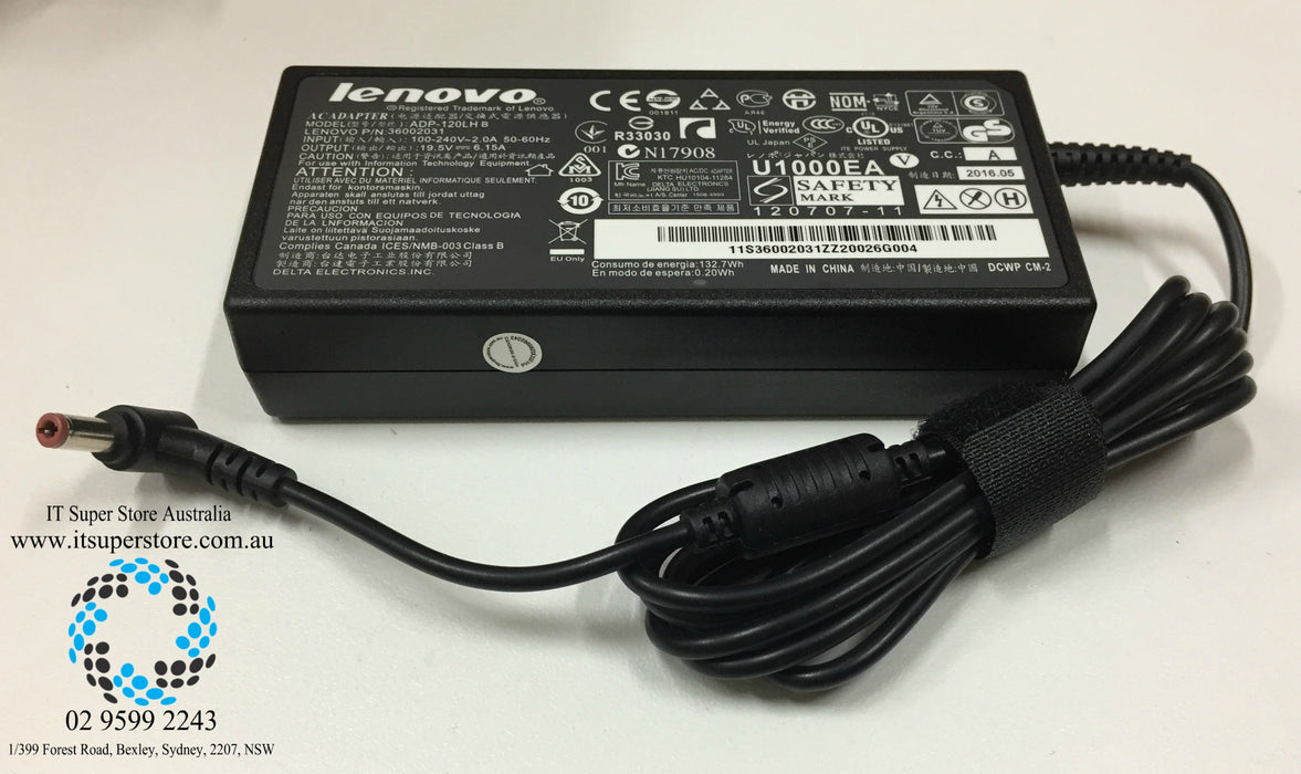 Lenovo Ideapad Y500 Part Number 59346619 120W Charger Original