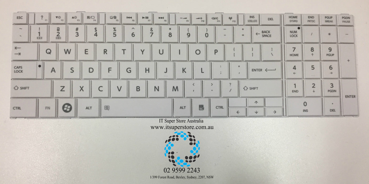 Genuine Toshiba Satellite L850 C850 Laptop Keyboard H000038560 H000037280 Type A
