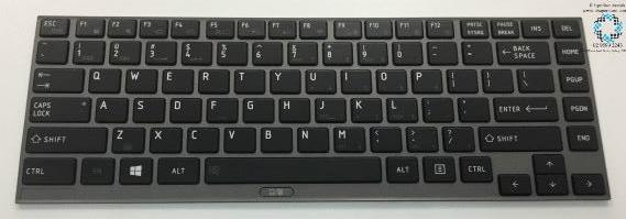 Genuine Toshiba P000576450 Keyboard with Backlit In Sliver & Black Color