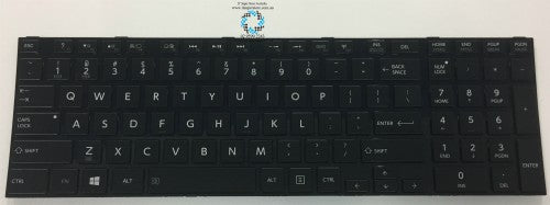 Genuine Toshiba H000047340 Keyboard with Backlit