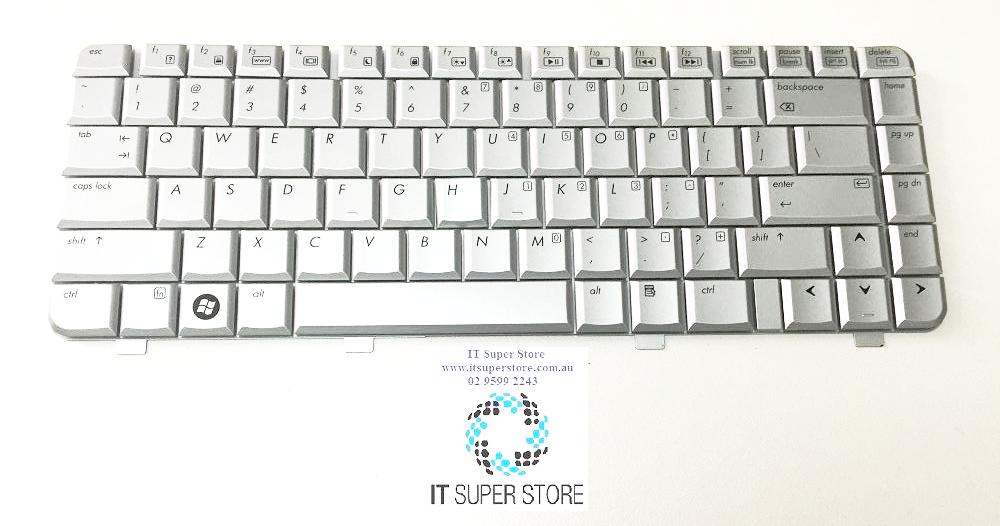 HP Pavilion DV2000 DV2100 DV2200 Laptop Keyboard  V061130CS1 Silver Color 