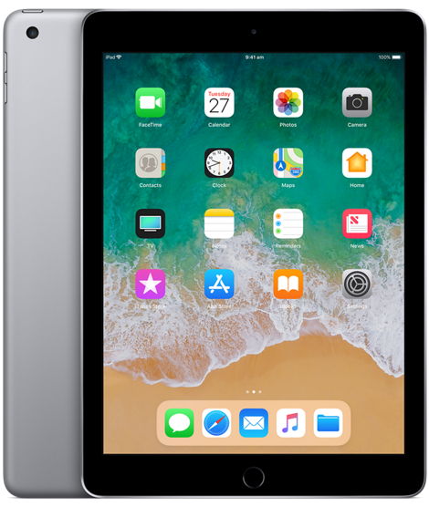 iPad 6th Generation Wi-Fi 32GB A1893 Space Grey Colour