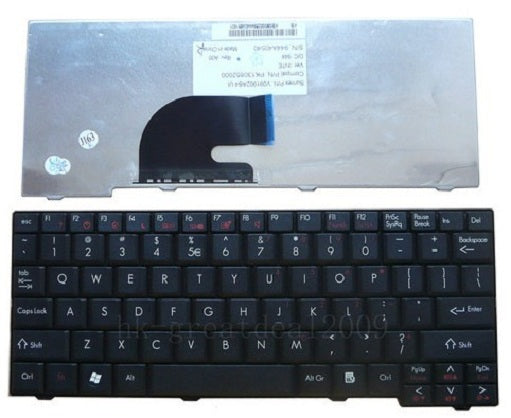 Gateway LT 20 LT20 LT2000 LT2003C LT2044u Laptop Keyboard Black V091902AS4 PK130852000  KBI080G025
