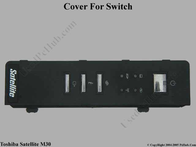 Toshiba Satellite M30 Series Indicater Board Switch / Button Cov