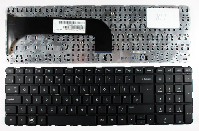 HP Pavilion Envy M6 M6T M6-1000 M6-1100 M6-1200 Laptop Keyboard Black  698401–001