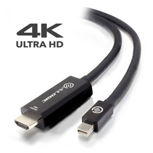 ALOGIC Active Mini DisplayPort to HDMI Cable with 4K@60Hz Support - Elements Series - 2m