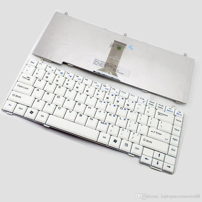 MSI ms-1004 ms-1010 ms-1029  White Laptop Keyboard S11-00US130-C54