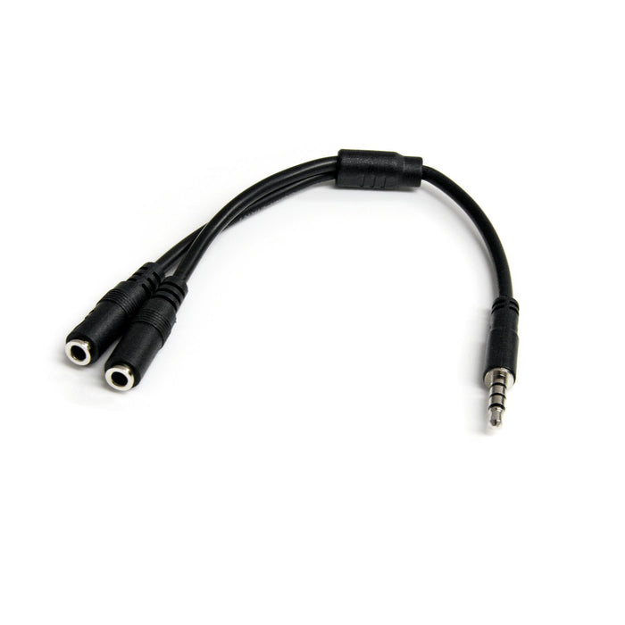 Splitter Cable Headset With Only One Jack Pc Startech Headset