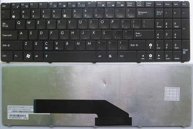 Asus K50 Series Laptop Keyboard without Backlit V090562BS1