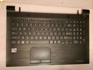 Toshiba A000383580 Laptop top case with Speakers, Track Pad, Key Board, USB Board and Power Button