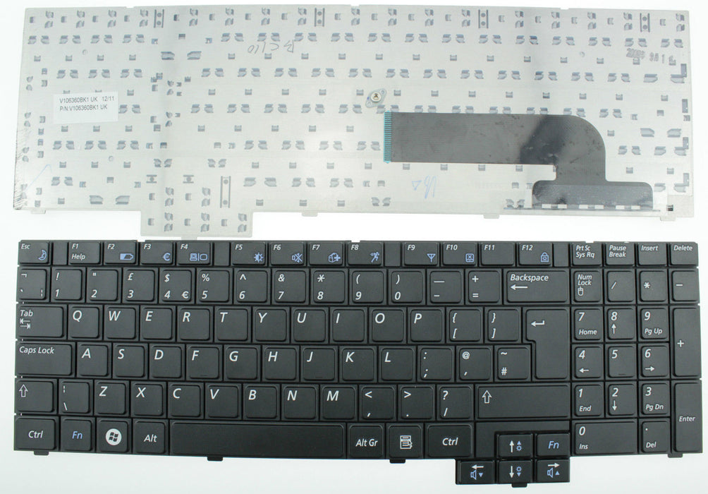 Samsung X520 NP-X520 Series Laptop Keyboard Black  V106360BS