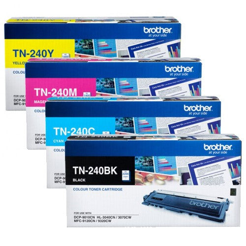 Brother TN-240C Toner Cartridge Cyan Blue Genuine