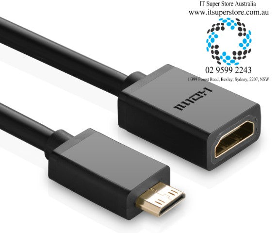 Mini HDMI Male to HDMI Female Connector 1080P