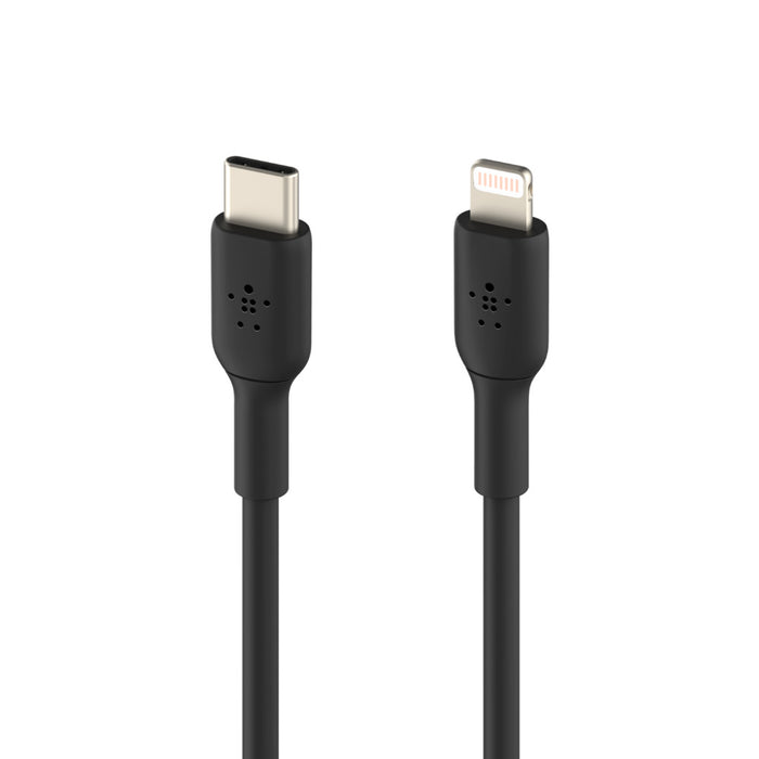 Genuine Belkin BOOST CHARGE USB-C CABLE TO LIGHTNING CABLE 1M BLACK